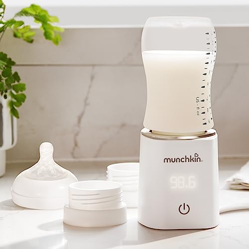 New Munchkin 98° Digital Bottle Warmer – Perfect Temperature,