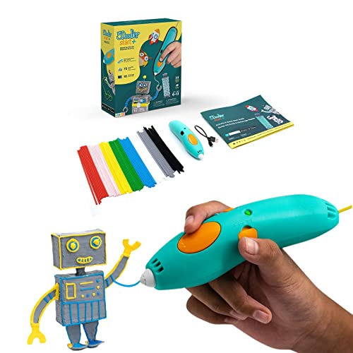 3Doodler Start Essentials (2020) Juego de bolígrafos 3D para niños, fácil de usar, aprender desde el hogar