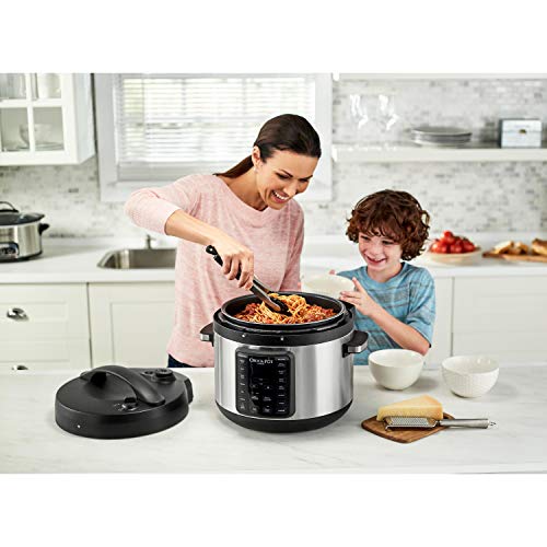 Crock-Pot 2097588 10-Qt. Express Crock Multi-Cooker with Easy Release Steam Dial, Quart, Stainless Steel