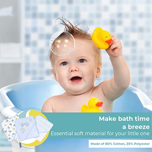 Spasilk 23-Piece Essential Baby Bath Gift Set, Pink