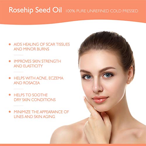 Teddie Organics Rosehip Seed Essential Oil, 1 fl. oz.