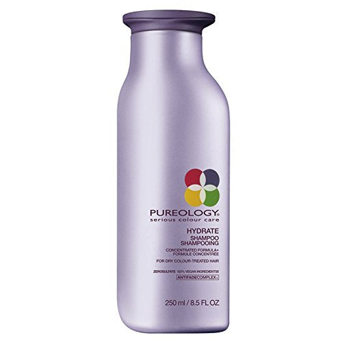 Pureology Champú Hidratante Hidratante | para cabello seco medio a grueso, tratado con color, sin sulfatos, vegano