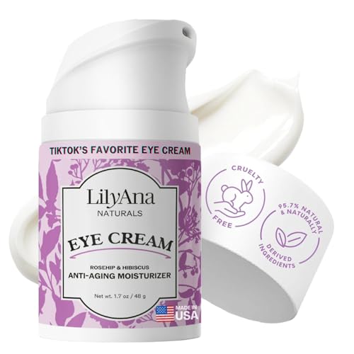 Eye Cream Moisturizer (1.7oz) 94% Natural Anti Aging Skin Care