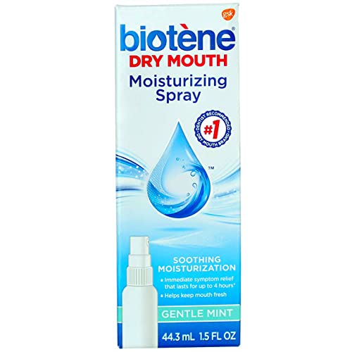 Biotene Mouth Spray, Gentle Mint, 1.5 Ounce Bottle Multi Packs