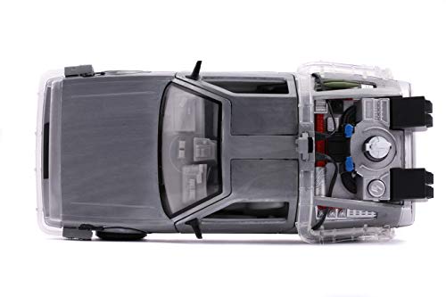 Jada 1:24 Diecast Back to The Future 2 Time Machine with Lights