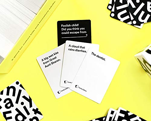 Cards Against Humanity: Edición Familiar • La edición Familiar Oficial Real de CAH • A Partir de 8 años