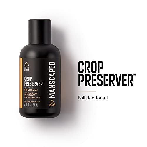 Manscaped Crop Essentials, Male Care Hygiene bundle, Includes Invigorating Body Wash, Moisturizing Ball Deodorant, High performance body Toner (pH balanced) plus FREE Disposable shaving mats