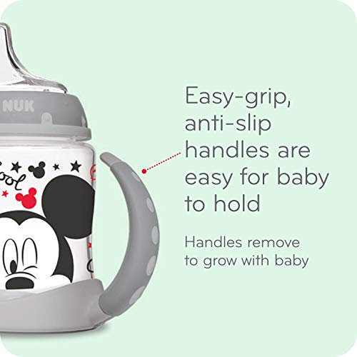 NUK Disney Winnie the Pooh 5 Ounces Learner Cup Silicone Spout, 6+ Months