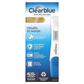 Clearblue Prueba de embarazo digital con cuenta regresiva inteligente, 2 unidades