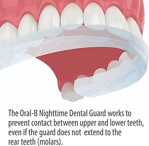 Oral-B Protector dental nocturno, menos de 3 minutos para una protección personalizada de molienda de dientes con alcance de sabor a menta, fabricado en una instalación auditada por la FDA en Estados Unidos