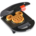 Disney DCM-9 Mickey Mini - Máquina para hacer gofres, color negro