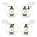 SVA Organics 100% Natural Peppermint Essential Oil â€"Therapeutic Grade Aromatic Oil, 4 Fl Oz with Dropper | Natural Aromatherapy Oils