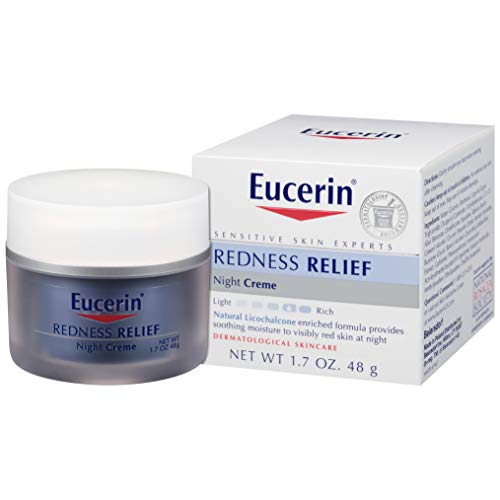 Eucerin Redness Relief Soothing Night Creme, 1.7 Ounce