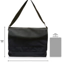 Kenneth Cole Reaction Grand Central - Bolso bandolera de piel vegana para portátil y tablet