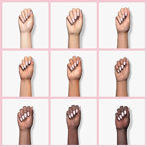 Beetles Gel Polish, 15ml Barely Pink Color Gel Polish Soak Off LED Nail Lamp Gel Polish Nail Art DIY Home Manicure Salon Gel 0.5OZ