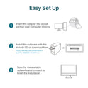 TP-Link Archer T4U V3 1300Mbps Dual Band USB 3.0 WiFi Adapter 1300Mbps Adaptador de Cable