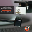 Vinyl Buddy - Record Cleaner Stylus Brush | Quickly Remove Debris & Revive Sound Quality
