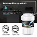ICEPURE 3X GE Smart Water Filter for MWF GWF MWFP WF287 HWF Replacement