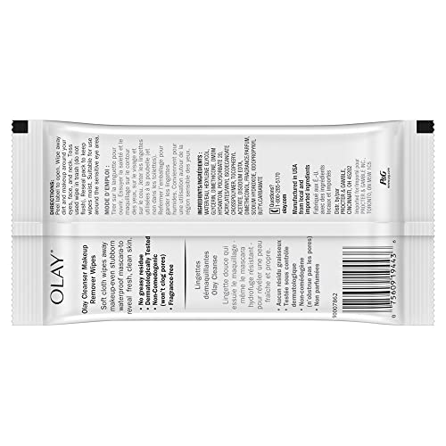 Olay Paños húmedos removedor de maquillaje
