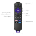 Roku Streaming Stick 4K 2021 | Streaming Device 4K/HDR/Dolby Vision with Roku Voice Remote and TV Controls