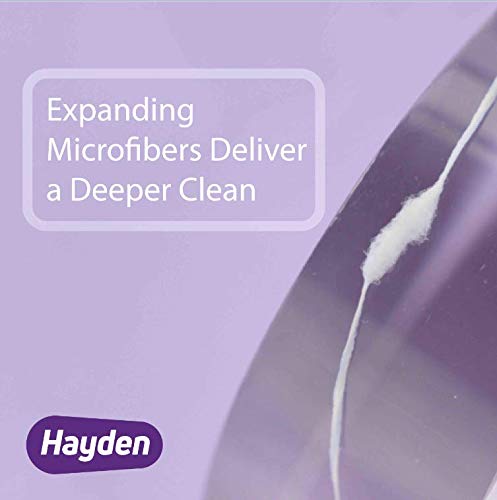 Hayden Clean+ - Hilo dental | paquete de 6 | menta polar con activos antisarro para un cuidado suave | 30 yardas por unidad