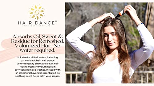 Dry Shampoo Powder Natural & Organic, Adds Instant Volume. The product weight 28 gr - 1oz. New Product by Hair Dance by Hair Dance
