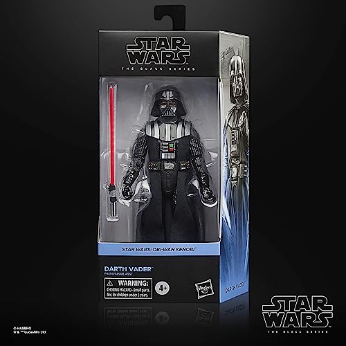 Star Wars The Black Series - Juguete Darth Vader a Escala de 15 cm - Star Wars: OBI-WAN Kenobi - Figura de acción Coleccionable - A Partir de 4 años