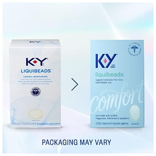 K-Y Liquibeads Vaginal Hidratante, 6 abalorio