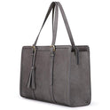 ECOSUSI Bolsa para portátil de hasta 15.6 pulgadas para mujer, bolsa de oficina de gran capacidad con compartimentos de 3 capas