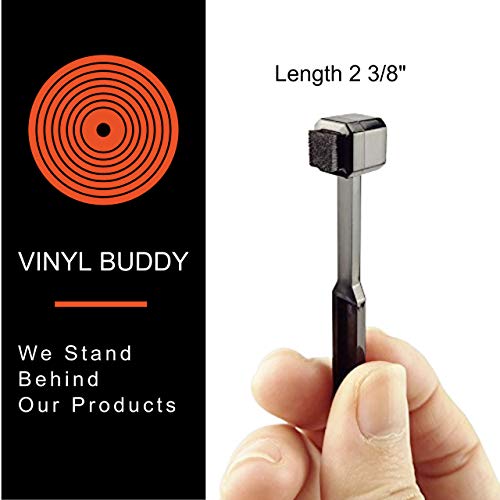 Vinyl Buddy - Record Cleaner Stylus Brush | Quickly Remove Debris & Revive Sound Quality