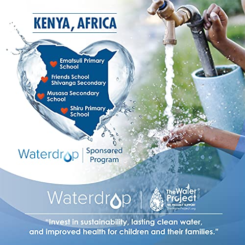 Waterdrop LG lt800p, adq72910901 compatible Repuestos filtro de agua para nevera (