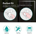 Icepure rwf0900 a Filtro de agua para nevera compatible con Maytag UKF8001, Whirlpool 4396395, EveryDrop edr4rxd1; Filtro 4