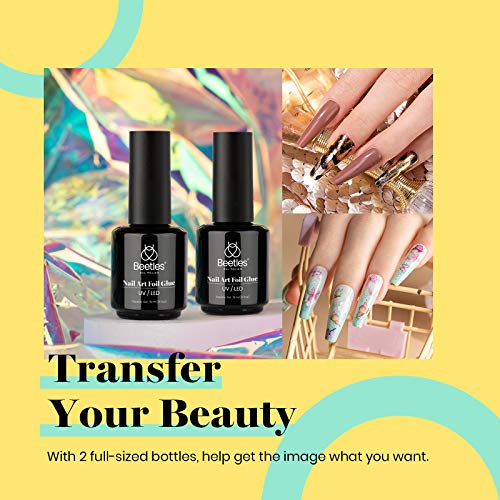Beetles Nail Art - Pegamento de gel + látex líquido
