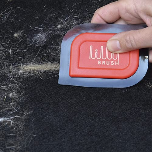 Lilly Brush Mini removedor de Pelo para Mascotas, removedor de Pelo de Coche, removedor de Pelo de Mascotas para Detalles automáticos, sofá, Muebles, Pelusa, Alfombra