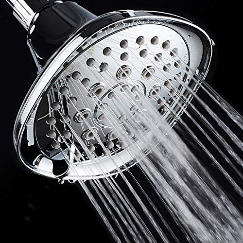 3374-3974-4974 AquaDance Oval Square Style 6-setting High-Pressure Luxury Shower Head