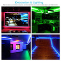 Daybetter Tira de luces LED de control remoto de 5050 RGB flexible que cambia de color