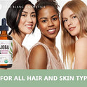 Jojoba Oil (4 oz), USDA Certified Organic, 100% Pure, Cold Pressed, Unrefined. Revitalizes Hair and Gives Skin a Radiant, Youthful Look. Great treatment for Face, Lips, Cuticles, Stretch Marks, Beard