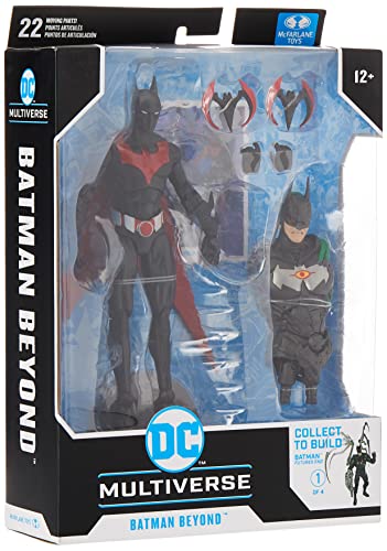 McFarlane Juguetes - DC Multiverse - Build-A 7IN Cifras - Batman Beyond - Batman