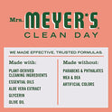 Mrs. Meyer’s Clean Day Liquid Hand Soap, Geranium Scent, 12.5 fl oz (Pack of 3)
