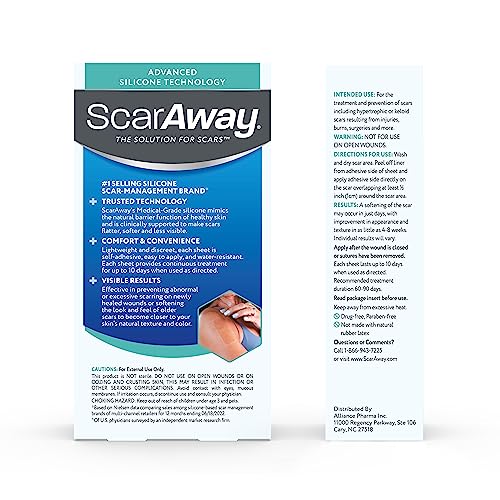 ScarAway Scaraway Active - Spray de silicona para cicatrices
