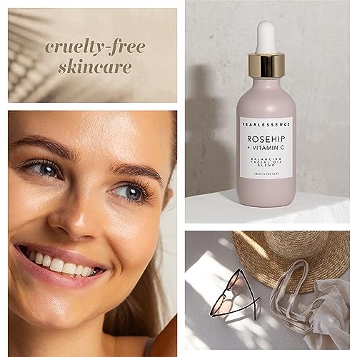 Pearlessence Rosehip + Vitamin C Balancing Facial Oil, 1.83 fl. oz.