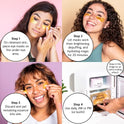 Grace & Stella Anti-Wrinkle + Energizing Gold Collagen Eye Masks | Depuffing Undereye Patches | Vegan & All-Natural (24 Pairs)