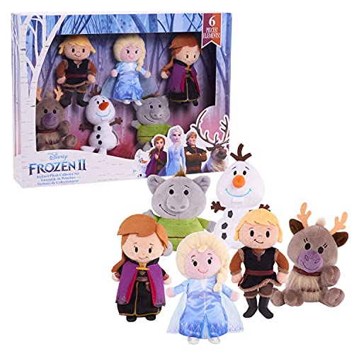 Disney Frozen Just Play 2 - Juego de coleccionista de Felpa estilizada