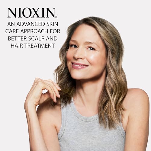 Nioxin Kits de sistema de tamaño completo 2, 4 y 6, 3 piezas, champú para pérdida de cabello, acondicionador y tratamiento del cuero cabelludo, para progresar a adelgazamiento avanzado del cabello, suministro de 3 meses