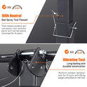 IKURAM - Soporte para bicicleta de 2/3/4 con enganche de montaje doble plegable para coches, camiones, SUV y furgonetas con un receptor de enganche de 2 pulgadas (mejor momento para comprar)