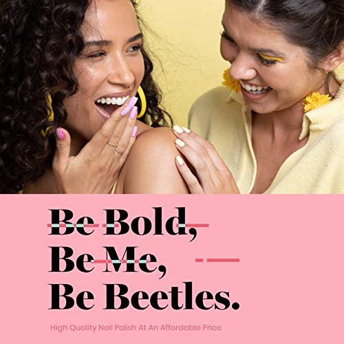 Beetles No Wipe Gel Top Coat y Base Coat Set, Soak Off LED Clear Gel Base Top Gel Glossy Shine Finish Base de esmalte de gel de larga duración y Top Coat Gel Lamp Nails Art DIY Home