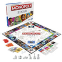Monopoly: Pixar Edition - Juego de Mesa para niños de 8 años en adelante, Compra ubicaciones de Disney y Pixar Toy Story, The Incredibles, Up, Coco, Lightyear y más (Exclusivo de Amazon)