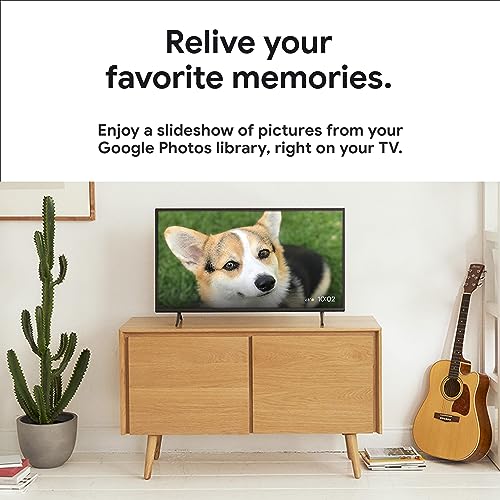 Chromecast with Google TV - Streaming Entertainment with Voice Search - Watch Movies, Shows, and Live TV