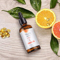 Suero natural de ácido hialurónico de vitamina C para cuidado facial hidratante+antiarrugas+antienvejecimiento+disminuir las líneas finas del cuello (30 ml)