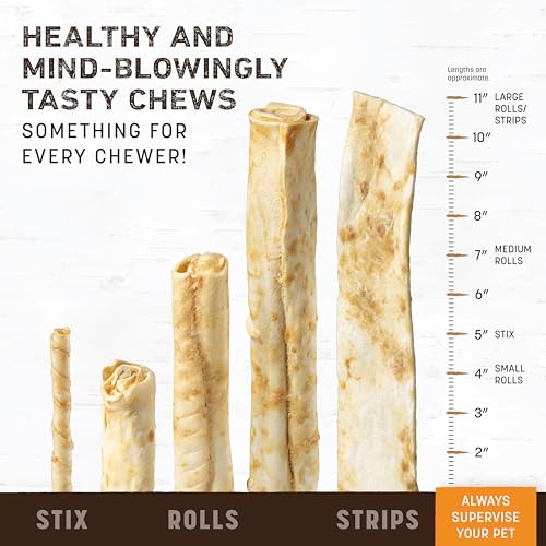 Earth Animal No-hide Chicken Stix 10 Count/3 Ounces